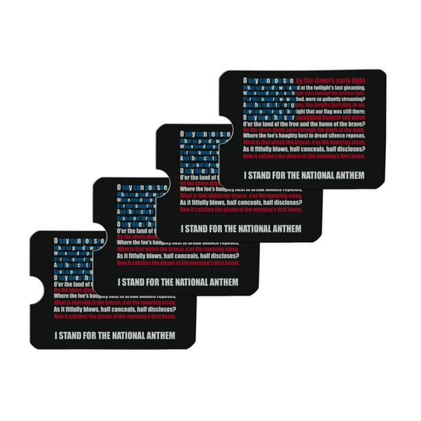 Army Logo on Camo Credit Card RFID Blocker Holder Protector Wallet Purse Sleeves Set of 4 U.S